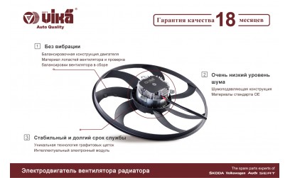 Вентиляторы радиатора VIKA - Fan