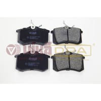 колодки тормозные задние (диск 255х10)