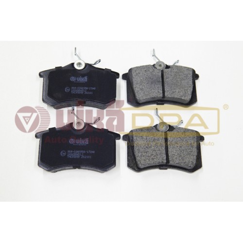 колодки тормозные задние (диск 255х10) - 66981404901 - JZW698451 - Skoda, Volkswagen