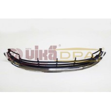 решетка бампера переднего центральная в сборе c хр