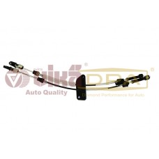 трос механизма выбора КПП с фиксатором 7H0711761B