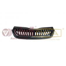 решетка радиатора в сборе (хром черный)