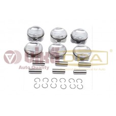 поршень + палец+ кольца  к-т 6 шт