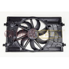 двигатель вентилятора в сборе с кожухом