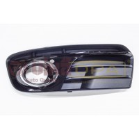 решетка бампера переднего левая