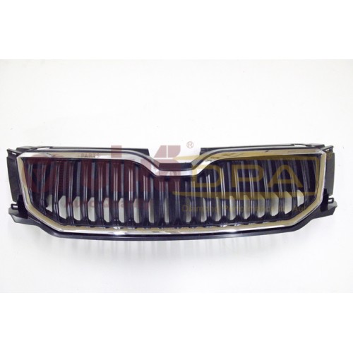 решетка радиатора в сборе (хром черный) RS - 88531538702 - 5E0853761A F9R - Skoda, Volkswagen