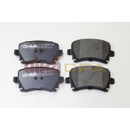 колодки тормозные задние