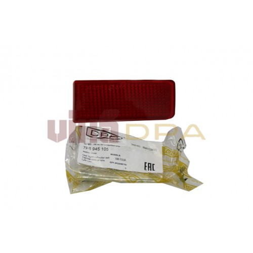 светоотражатель бампера заднего левый