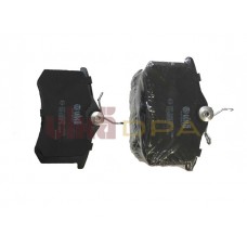 колодки тормозные задние (диск 255х10)