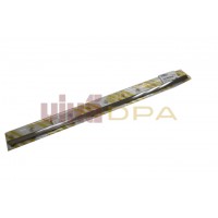 молдинг двери задней правой (хром)