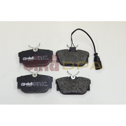 колодки тормозные задние (диск)