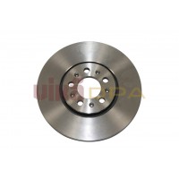 диск тормозной передний (288x25)