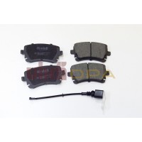 колодки тормозные задние (диск)